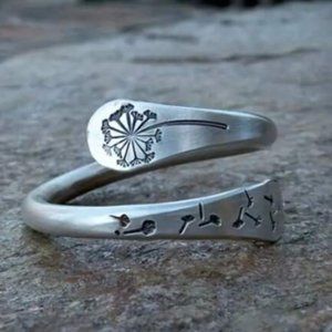 Dandelion BOHO Ring.